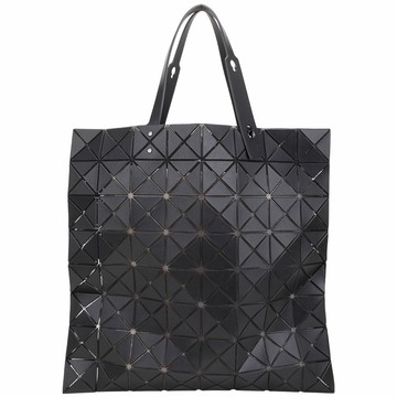 ISSEY MIYAKE 三宅一生 BAOBAO LUCENT MATTE 8x8 霧面幾何手提托特包(黑色)