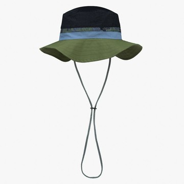 BUFF 西班牙 可收納圓盤帽.高防曬 Booney Hat 抗UV防晒遮陽帽(輕量快乾.可折疊收納) BF133571-809 迷夜森林