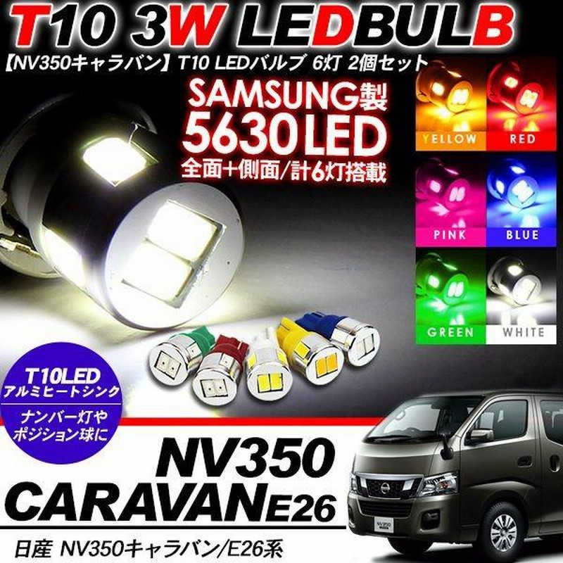 爆光 T10 グリーン LED アルミ ポジション球 ナンバー灯 2個 - 3