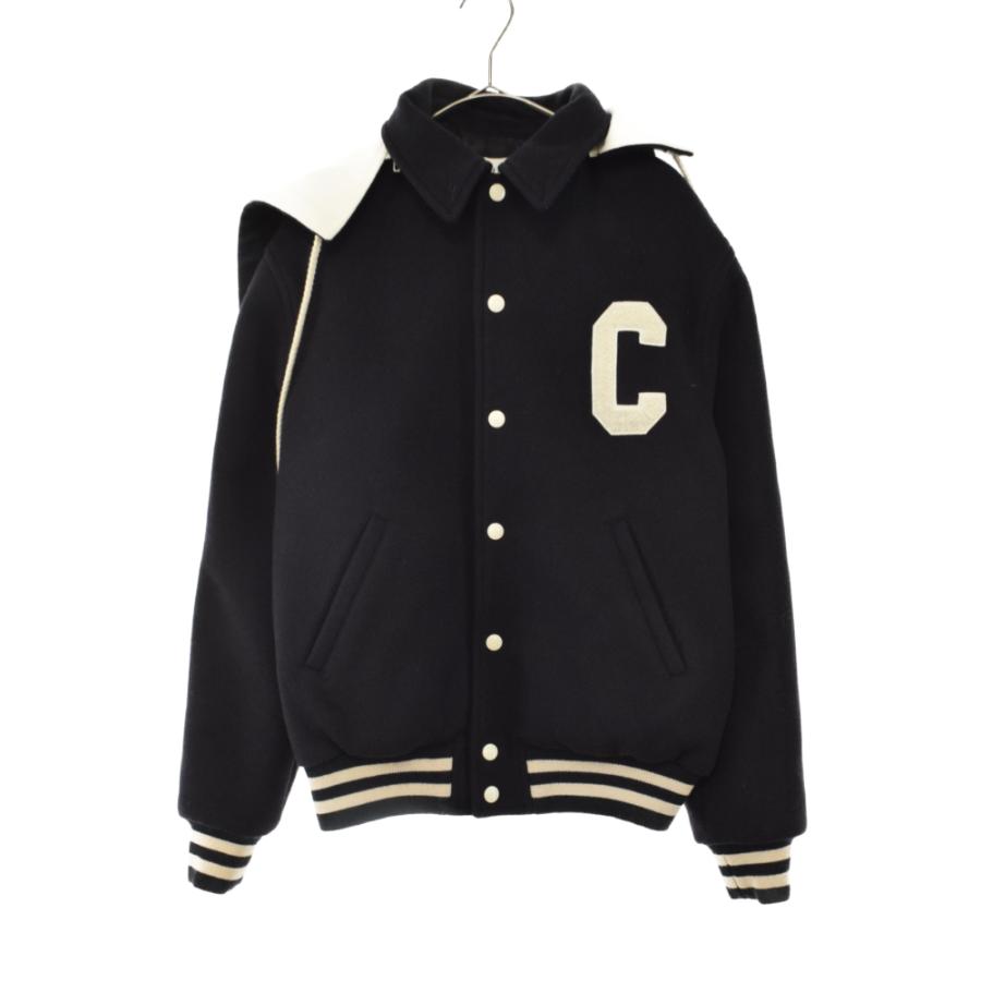 24ss セリーヌ　カレッジ　ダブルフェイス　ペースボール　テディジャケット 24ss セリーヌ　カレッジ　ダブルフェイス　ペースボール　テディジャケット