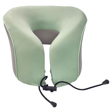 多功能U型午睡枕 - 慢回彈記憶棉  29 x 22 x 17cm  綠灰色