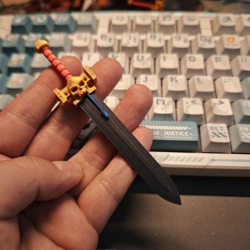 【台灣出貨】3D打印 機娘武器 高達武器 機娘配件 動力劍鏈鋸劍暗源戰錘 3mm握把 武器配件 適配機娘高達