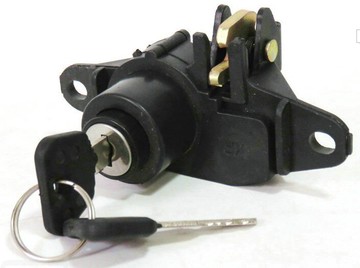 踏板摩托車尾箱鎖后備箱鎖凌鷹鎖摩托車后尾箱鎖踏板車儲物箱鎖