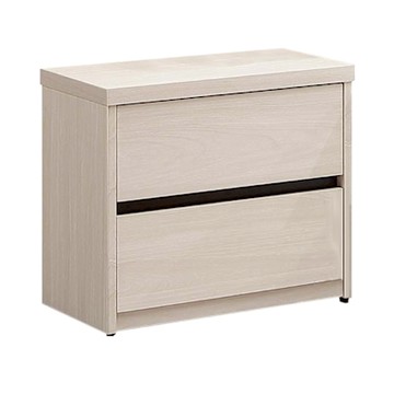 文創集 亞卡果1.7尺二抽床頭櫃-51.5x40.5x51.5cm免組