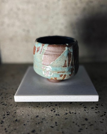 藍洞 茶碗 陶碗 零二 | 陶茶具
