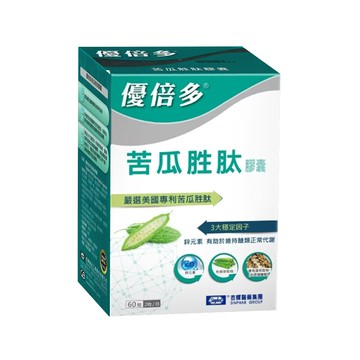 杏輝醫藥優倍多 苦瓜胜肽膠囊(60粒/盒)小資屋
