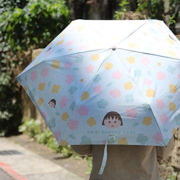 櫻桃小丸子抗UV輕量自動傘
