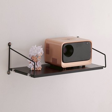 免運 支架 投影儀支架 投影儀支架臥室床頭置物架免打孔墻上置物架路由器收納架機頂盒架 可開發票 全館五折 工廠現貨直銷 新品特價 d9046