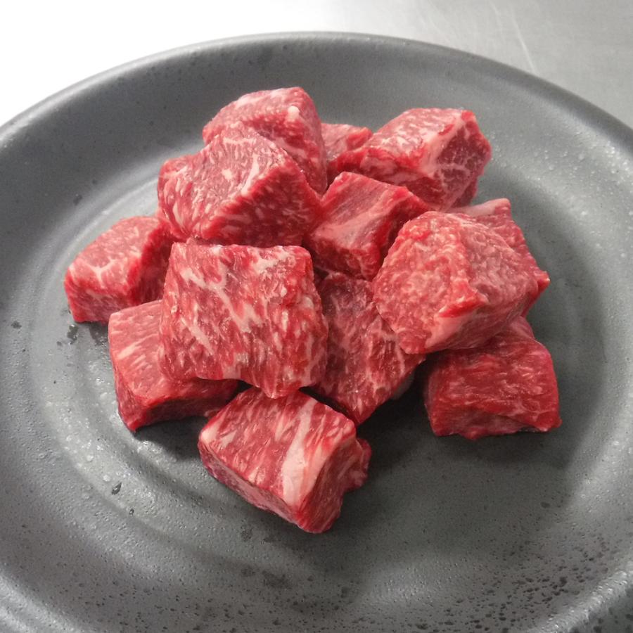 長野 信州プレミアム牛肉ステーキセット（モモ300g（100g×3）・モモサイコロ150g） 牛肉 お肉 食品 お取り寄せグルメ ギフト 贈り物