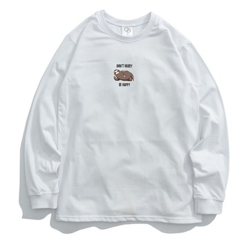 ONE DAY 台灣製 880A29 重磅螺紋長T