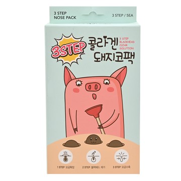 ENOUGH Bonibelle 3步驟小豬妙鼻貼 Set 5入 韓國產  1組