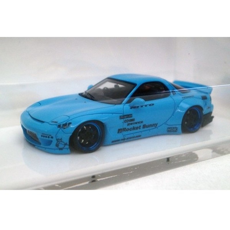 メイクアップ アイドロン ロケットバニー RX-7 FD3S 水色 | forstec.com