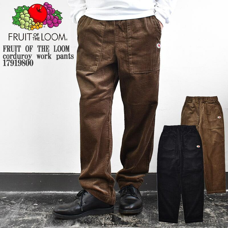 FRUIT OF THE LOOM フルーツオブザルーム FTL corduroy work pants ...