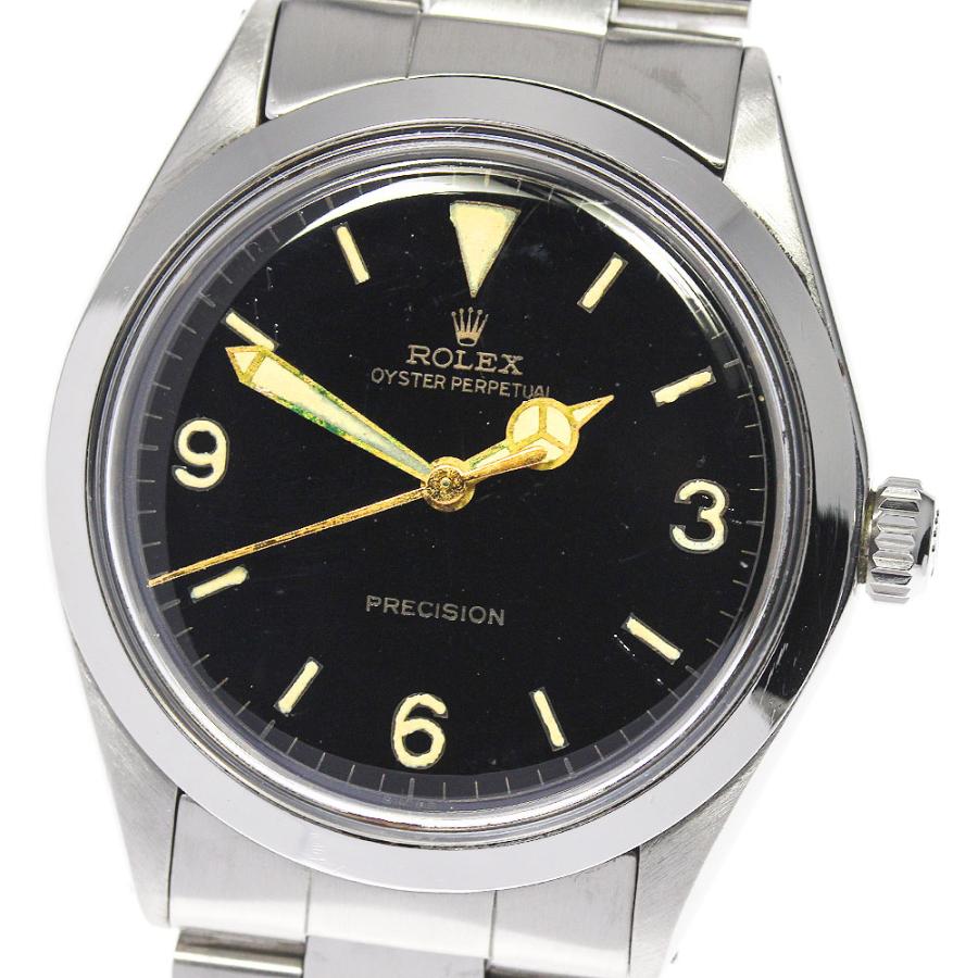 【ROLEX】ロレックス オイスターパペチュアル Cal.1560 リダンダイアル 1002 自動巻き メンズ_680420 | LINEブランドカタログ
