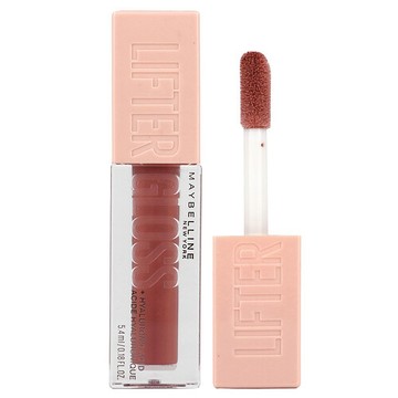 Maybelline, Lifter Gloss + 透明質酸，004 絲，0.18 液量盎司（5.4 毫升）