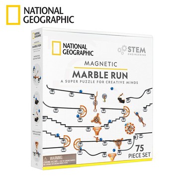 NATIONAL GEOGRAPHIC - 國家地理頻道 磁力彈珠機械迷宮75件套裝