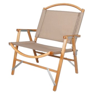 Kermit Wide Chair 白橡木克米特椅寬版(卡其) 戶外露營 折疊椅