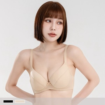 Pink Lady 硬鋼圈 C罩杯 薄襯純棉內裡 柔滑側背片 集中包覆內衣