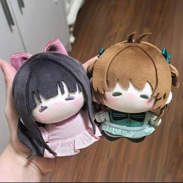 ✨臺灣出貨✨魔卡少女櫻木之本櫻大道寺知世屬性小櫻10cm棉花娃娃玩偶禮物公仔