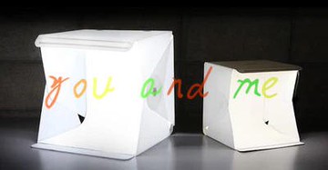 淘寶攝影棚小型珠寶拍攝燈迷你LED攝影簡易飾品柔光燈箱限時秒殺