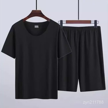140KG可穿 特大碼睡衣 涼感睡衣 冰絲睡衣 男女同款睡衣 短袖睡衣 大尺碼睡衣 居家服 大碼睡衣 女生睡衣 睡衣