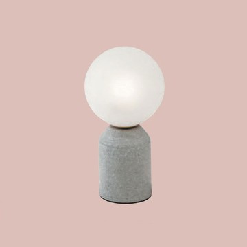 水泥雲彩玻璃造型桌燈 F37-21-91386