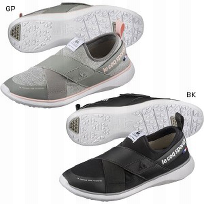 送料無料 ルコックスポルティフ Le Coq Sportif レディース La エール ダブルベルト スリッポン カジュアルシューズ スニーカー Ql3l 通販 Lineポイント最大1 0 Get Lineショッピング