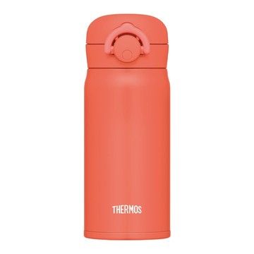 THERMOS 膳魔師 真空不鏽鋼保溫瓶  350ml  珊瑚橘  1個
