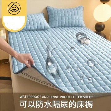 跨境防水床墊床褥保護墊加棉絎縫學生宿舍床褥子大床隔尿墊防側漏