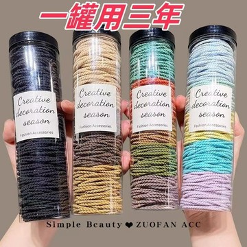 免運🎀【超高彈力】黑色高彈力耐用橡皮筋女簡約氣質紮頭髮圈頭繩2025年新款皮套髮繩鯊魚夾 抓夾 髮夾 髮飾 頭繩