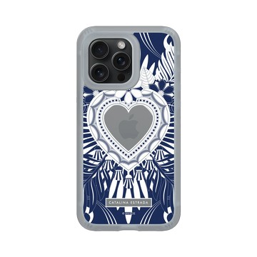 iPhone 15 Pro Max AirX 流變灰 - Catalina Estrada - Blue Heart