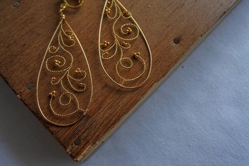 Kyokusui (Gold)　wire accessory