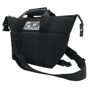 AO Coolers 保冷包 經典帆布 6罐型  10 x 7 x 7英吋  經典黑  1個