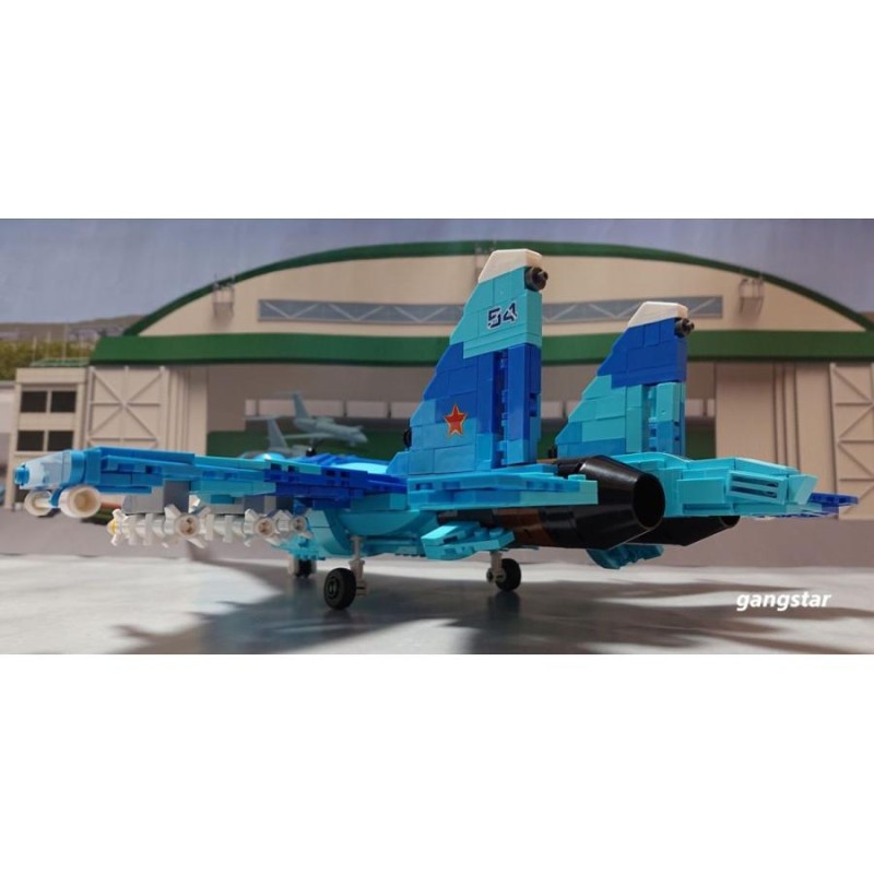 レゴ LEGO ブロック 互換 飛行機 戦闘機 SU-27 フランカー ミリタリーブロック模型 国内より発送 | LINEブランドカタログ