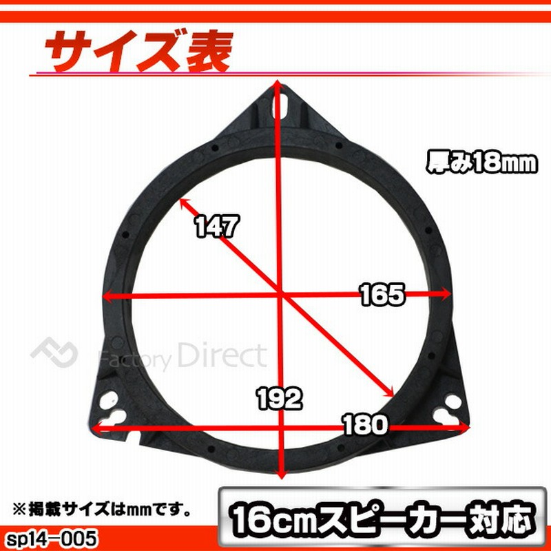 Ca Sp14 005b スバル向け6 5inch 16cm Absインナーバッフルボード スピーカーアダプター 社外スピーカー交換時に最適 カスタム パーツ 車 カスタムパーツ スピーカー カーオーディオ バッフル 車用品 インナーバッフル オーディオ 通販 Lineポイント最大5 0 Get