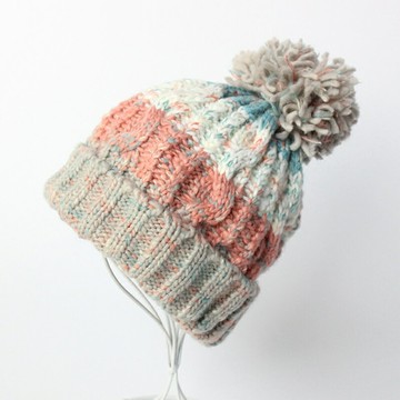 出口單秋冬季女士帽子男女時尚針織毛線帽冬加厚保暖護耳滑雪帽女【淘夢屋】