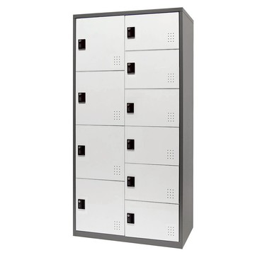 樹德FC-M210K  兩排10格一般鎖置物櫃