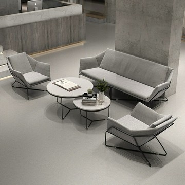 【台灣公司 可打統編】現代簡約休閑沙發茶幾組合 服裝店沙發桌椅接待室會客區辦公沙發 可開發票 全館六折 工廠現貨直銷 新品特價 c9111