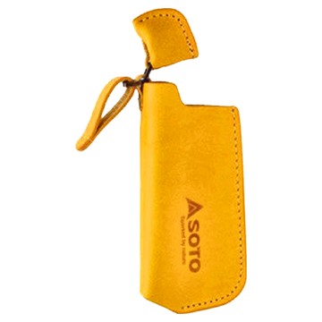 SOTO 伸縮點火器 4.5 x 1.7 x 10.5cm 芥黃色皮套 15g  ST-4801MU  1個