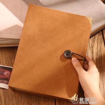相簿 6寸200張麂皮絨相冊本大容量插頁式家庭影集情侶過塑紀念冊收納冊交換禮物