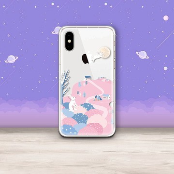中秋節 兔躍粉月 夢之仙境系列 支援各品牌手機殼CSAX08