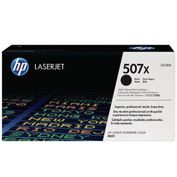 HP CE400X / 507X 原廠高容量黑色碳粉匣 適用M500/M551n/M551dn