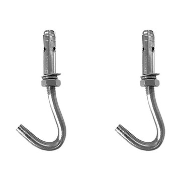 膨脹螺絲掛鉤不銹鋼配件安裝神器萬能通用螺栓強力墻上固定承重鉤