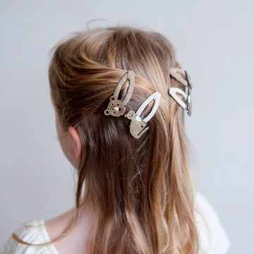 英國Mimi & Lula SS25_歡樂動物_慵懶花豹滴答夾4入