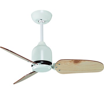 L01-21105D 原木白【DC直流馬達】32吋吊扇-無燈款