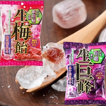 🔥台灣出貨🔥RIBON 立夢生巨峰水晶硬糖 葡萄糖生梅飴 生梅貽 生梅糖 紀州 梅糖 硬糖 南高梅 巨峰葡萄 葡萄糖果