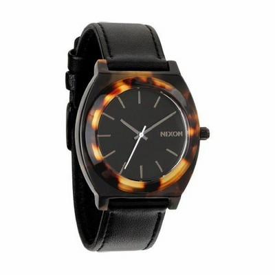 ニクソン NIXON 腕時計 TIME TELLER ACETATE LEATHER: TORTOISE 