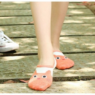靴下 フットカバー カバーソックス レディース 猫 カラフル 女性用 ソックス くつした 綿 大人 通販 Lineポイント最大get Lineショッピング