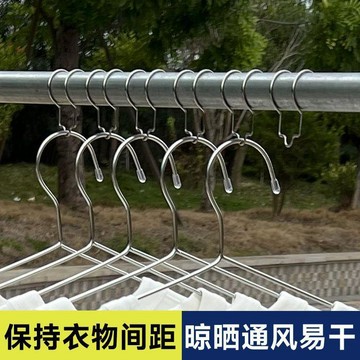 熱賣中🎉室外加厚卡扣304不鏽鋼晾衣防風扣固定扣晾衣杆防滑衣服防風鉤
