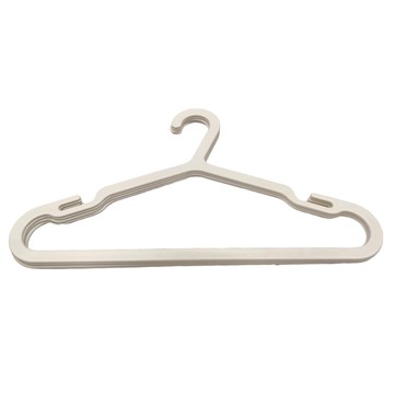 懶角落 簡約衣架組 NS 白色 4個裝 尺寸約40.8x24 ABS材質  1組